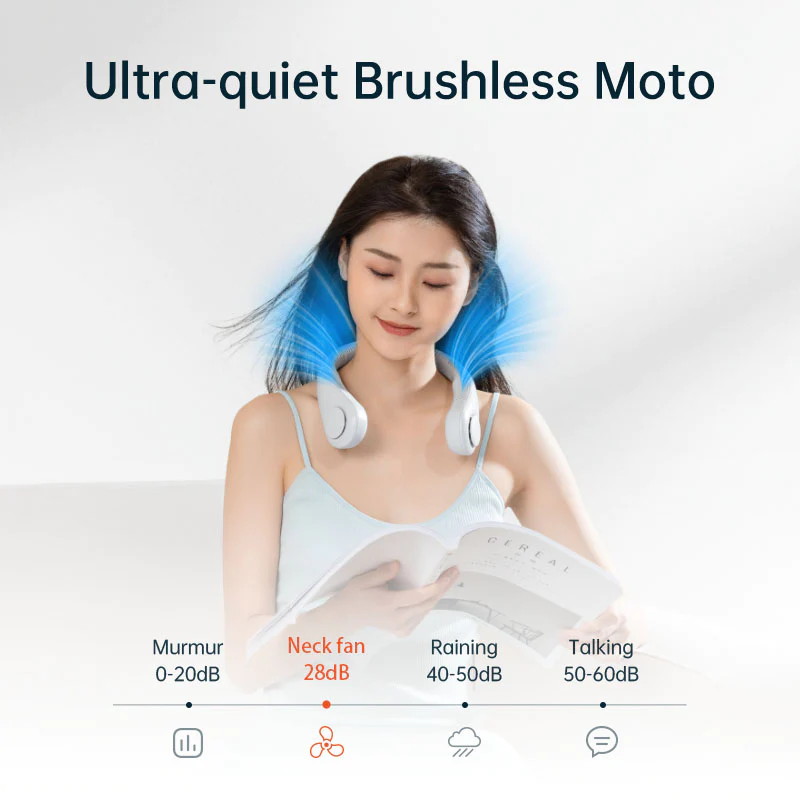 Glamzy Collection® Mini Neck Portable Air Cooler Fan