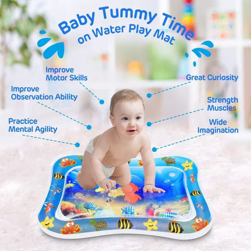 Glamzy Collection® Water play mat for babies