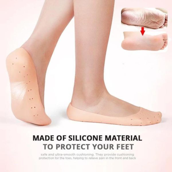 Glamzy Collection® Anti Crack Full Length Silicone Foot Protector