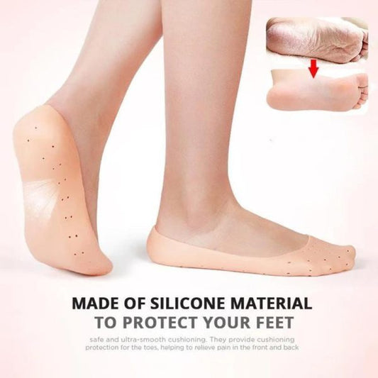 Glamzy Collection® Anti Crack Full Length Silicone Foot Protector