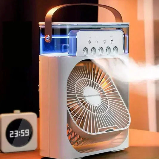 Glamzy Collection® Portable Air Conditioner Fan Household Hydrocooling Water mist Cooler