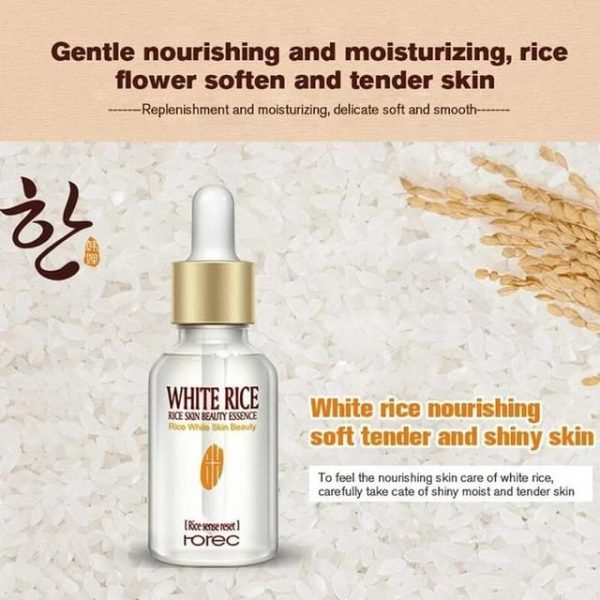 Glamzy Collection® Rorec Collagen White Rice Face Serum