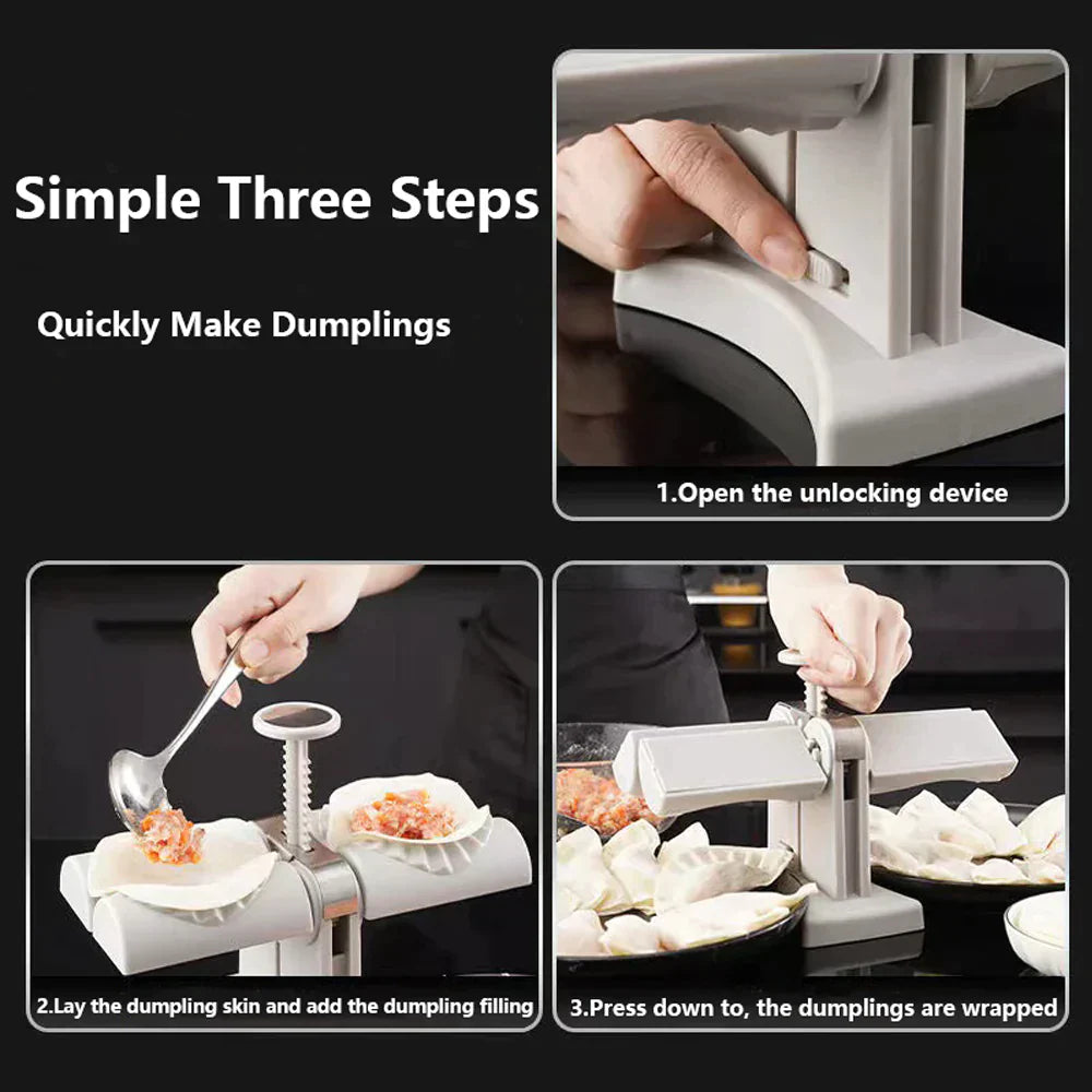 Glamzy Collection® Double Dumpling Maker