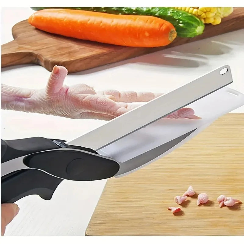 Glamzy Collection® 2 in 1 Salad Chopper Vegetable Cutter
