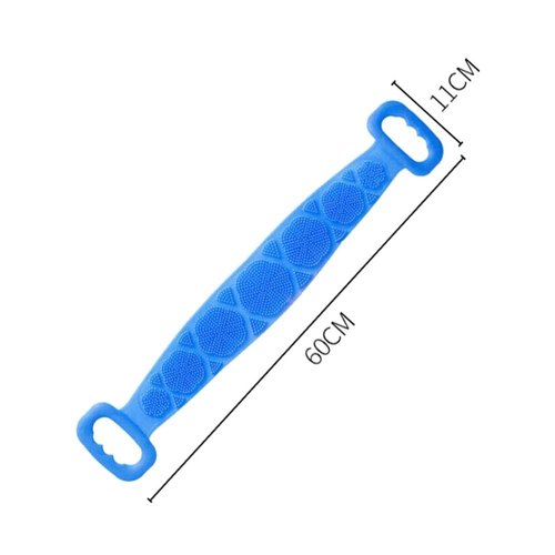 Glamzy Collection®Body Wash Silicone Body Scrubber Belt | Pack Of 2