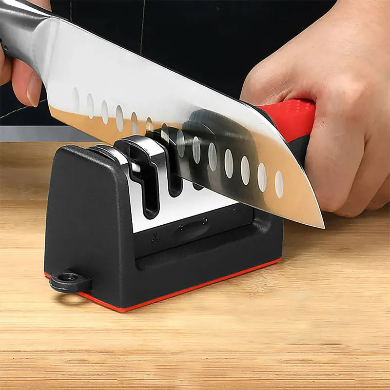 Glamzy Collection® Handheld Multi-function Knife Sharpener