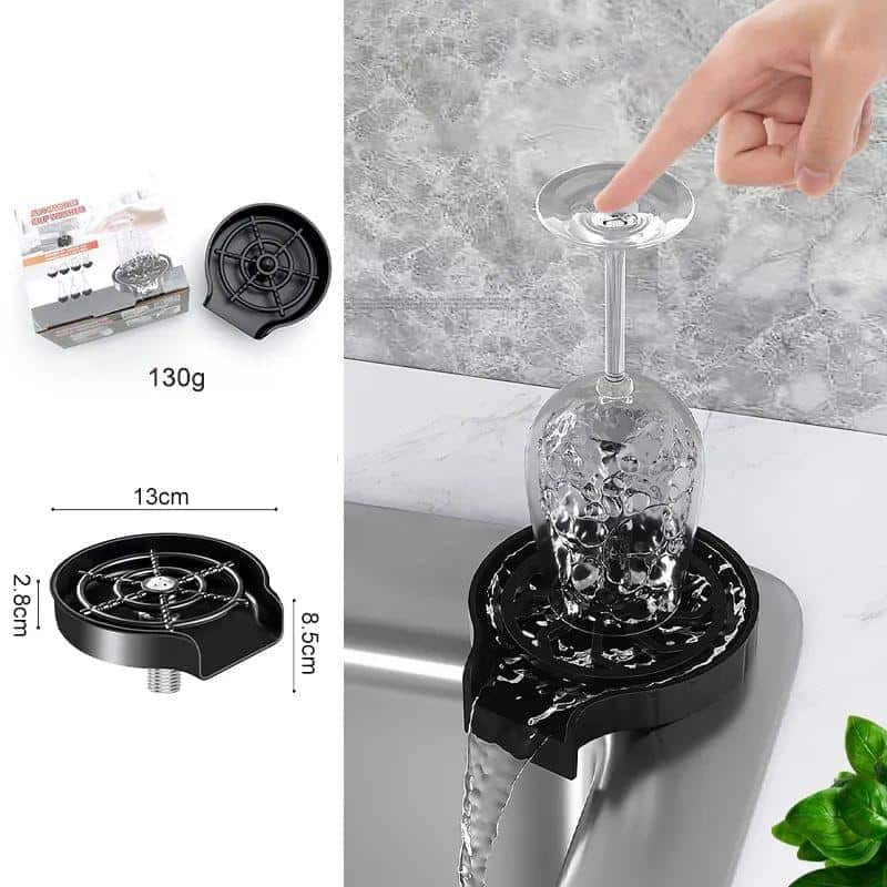 Glamzy Collection® Automatic Cup Washer Or Glass Rinser Dishwasher