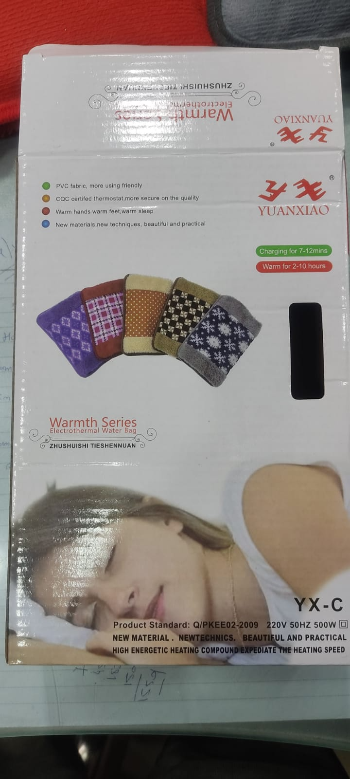 Glamzy Collection® Electric Hot Water Bag Pain Relief