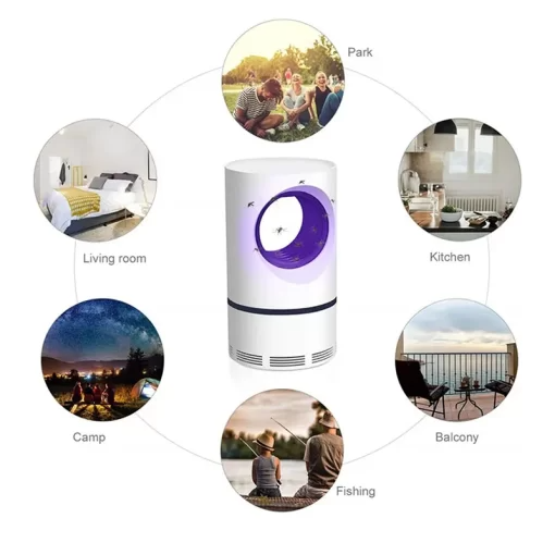 Glamzy Collection®Electric USB Mosquito Killer Lamp