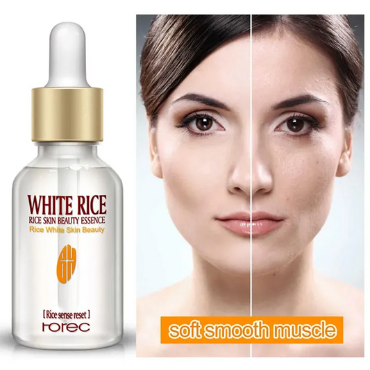 Glamzy Collection® Rorec Collagen White Rice Face Serum