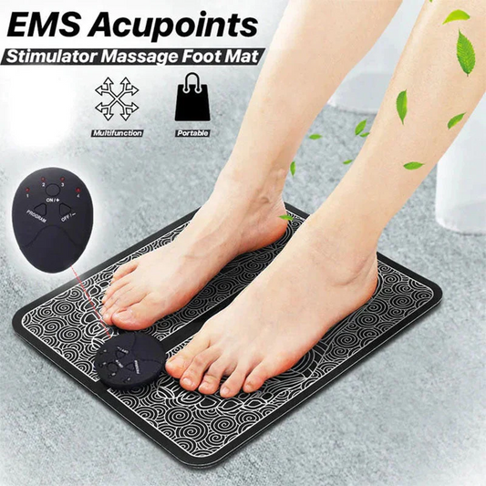 Glamzy Collection® Electric EMS Foot Massager Pad