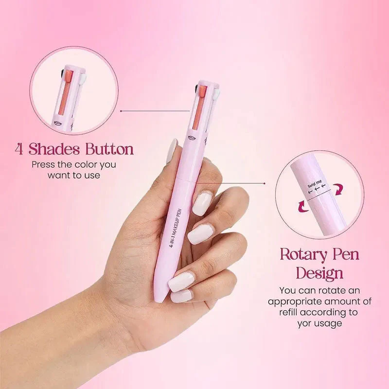 Glamzy Collection® 4 in 1 Makeup Pen