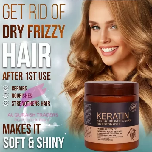 Glamzy Collection® Keratin Hair Care Mask