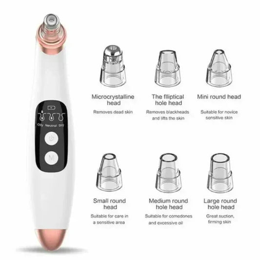 Glamzy Collection® Electric Blackhead Remover Facial Cleansing Pore Vacuum