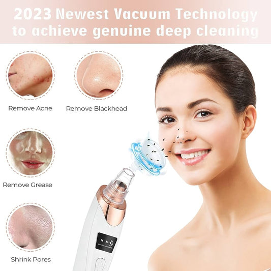 Glamzy Collection® Electric Blackhead Remover Facial Cleansing Pore Vacuum