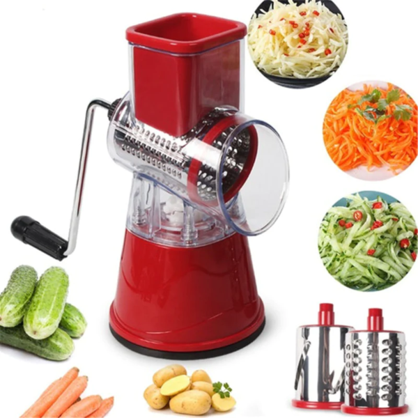 Glamzy Collection® Round Manual Vegetable Cutter