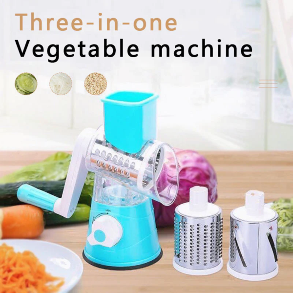 Glamzy Collection® Round Manual Vegetable Cutter