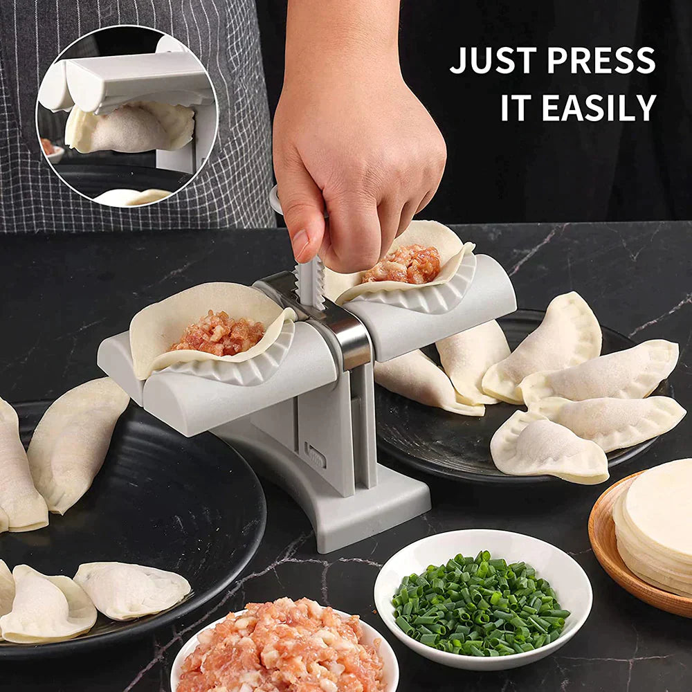 Glamzy Collection® Double Dumpling Maker